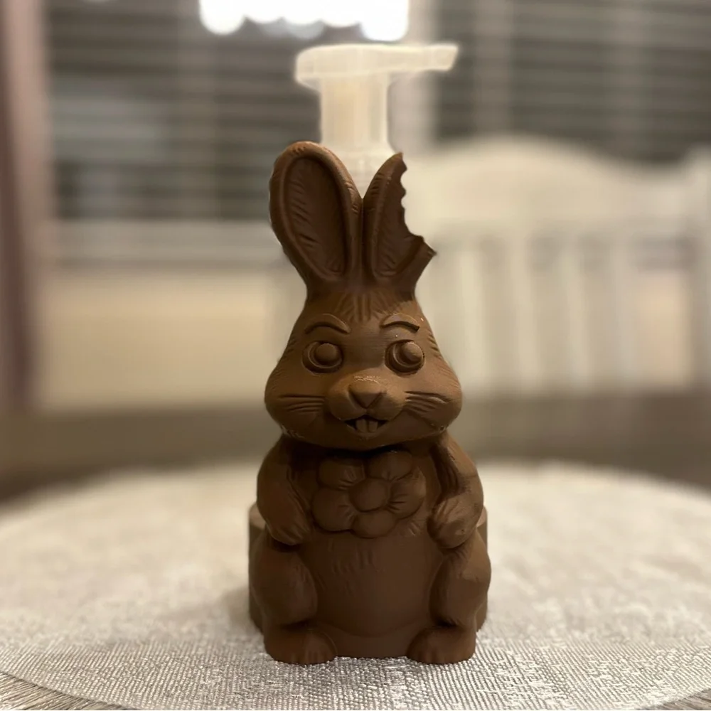 Chocolate Bunny Soap Holder for Bath & Body Works Bottles